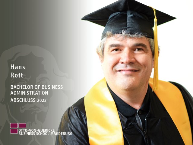 Hans Rott (BBA-Abschluss 2022)